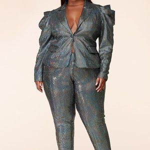 L'atiste by Amy 2pc Print Pant Set